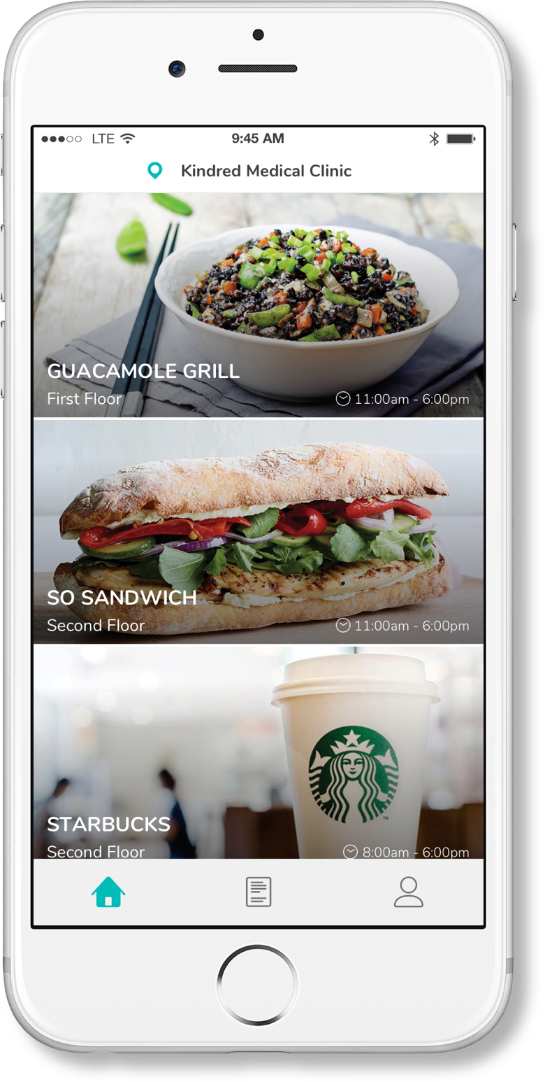 Nourish App Mobile Ordering
