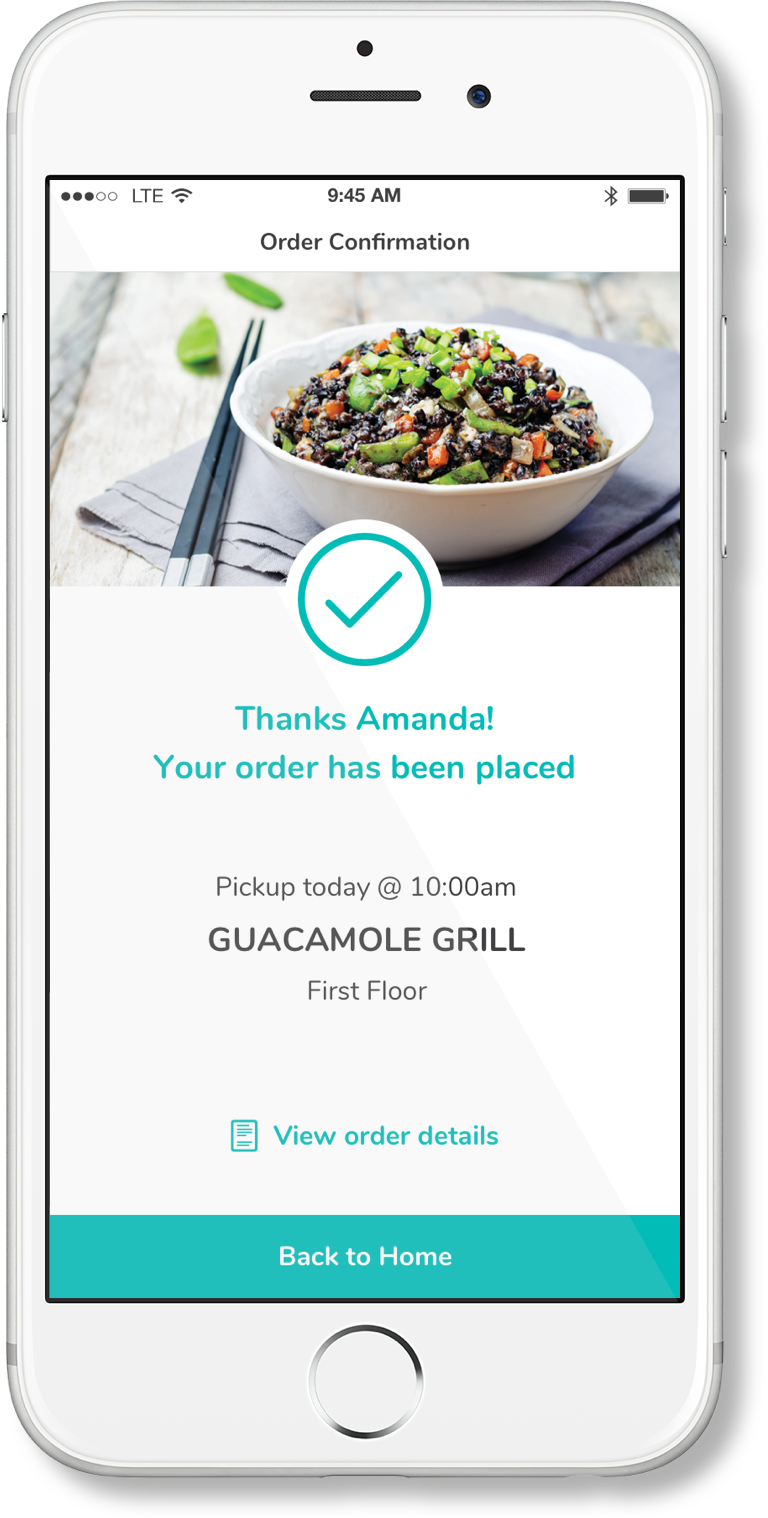 Nourish App Mobile Ordering